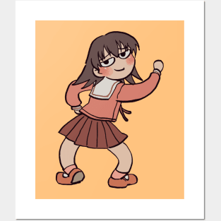 smug tomo meme azumanga daioh Posters and Art